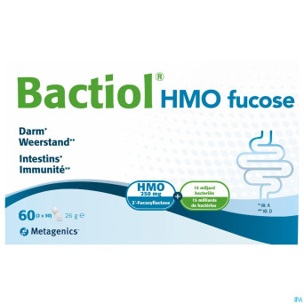 Bactiol hmo fucose caps 60 27733 metagenics