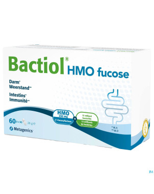 Bactiol hmo fucose caps 60 27733 metagenics