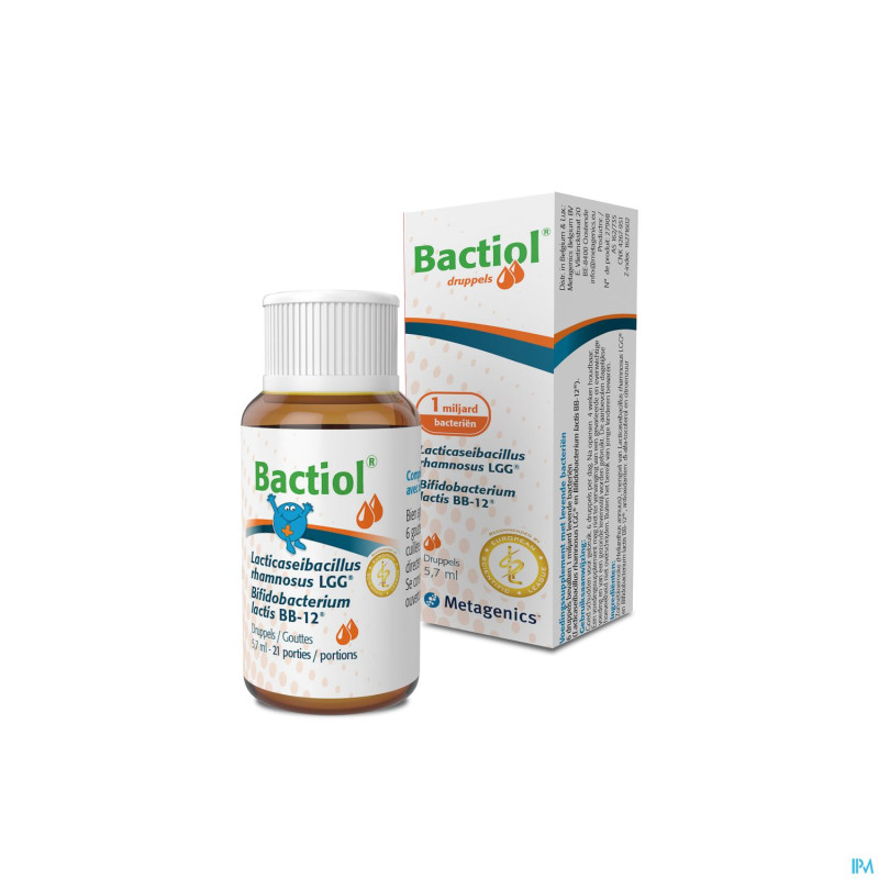 Bactiol gouttes portions 21 27908 metagenics