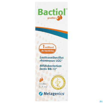 Bactiol gouttes portions 21 27908 metagenics