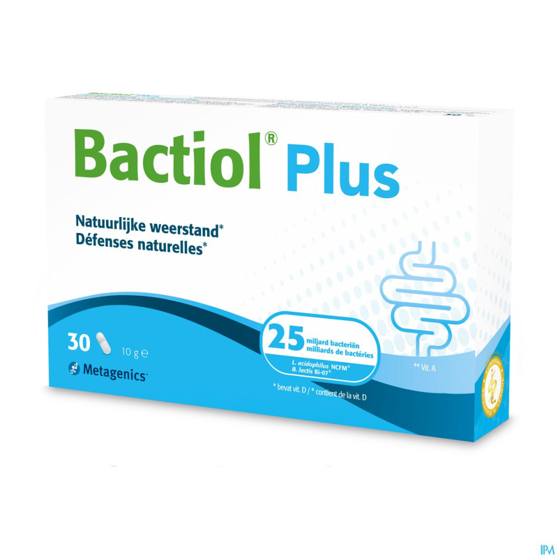 Bactiol plus caps 30+15 27938 metagenics