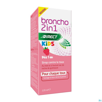 Broncho 2in1 kids cough syrup 120ml