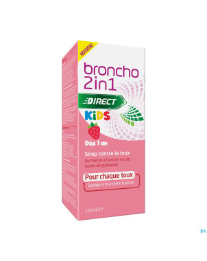 Broncho 2in1 kids cough syrup 120ml