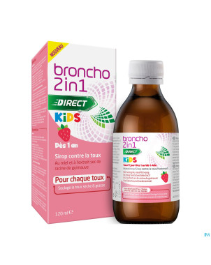 Broncho 2in1 kids cough syrup 120ml