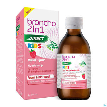 Broncho 2in1 kids cough syrup 120ml