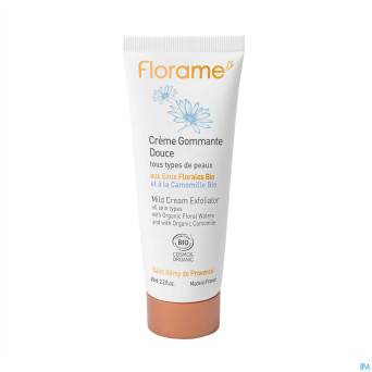 Florame creme gommante douce bio 65ml