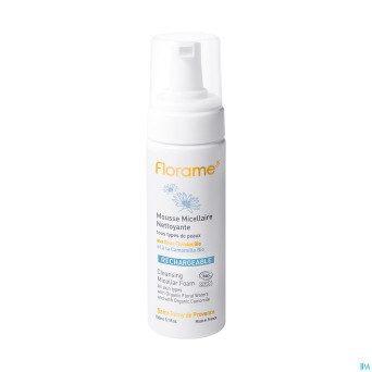 Florame mousse micellaire nettoyante bio 150ml