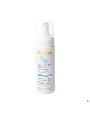 Florame mousse micellaire nettoyante bio 150ml