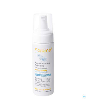 Florame mousse micellaire nettoyante bio 150ml