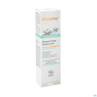 Florame hydra masque visage ressourcant bio 65ml