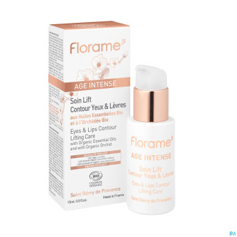 Florame age soin lift contour yeux levres bio 15ml