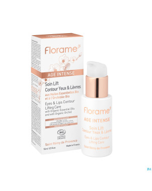 Florame age soin lift contour yeux levres bio 15ml