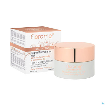 Florame age baume restructurant nuit bio 50ml