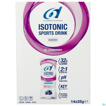 6d isotonic sports drink blueberry pdr sach 14x35g