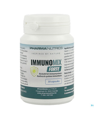 Immunomix fort v-caps 30    pharmanutrics