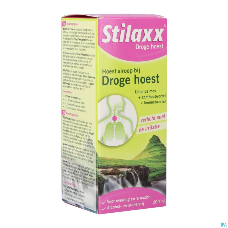 Stilaxx sirop contre toux seche 200ml