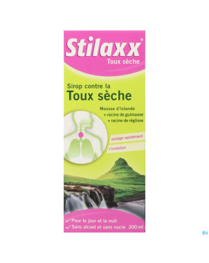 Stilaxx sirop contre toux seche 200ml