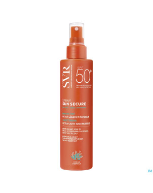 Svr sun secure spray biodegradable sp50+ 200ml
