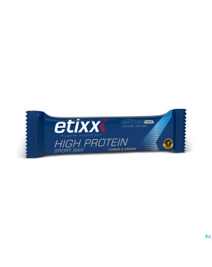 Etixx high protein bar cookie & cream    12x55g
