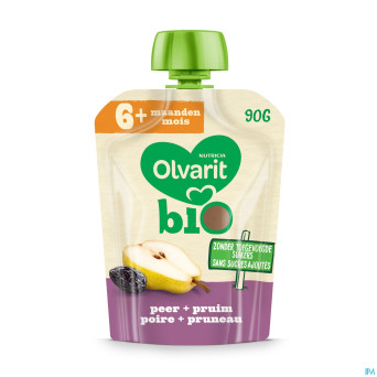 Olvarit bio poire pruneau    6m 90g