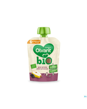 Olvarit bio poire pruneau    6m 90g