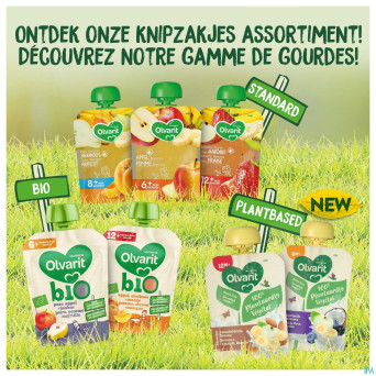 Olvarit bio poire pruneau    6m 90g