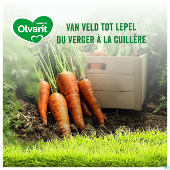 Olvarit bio carotte boeuf pomme de terre 8m 2x200g