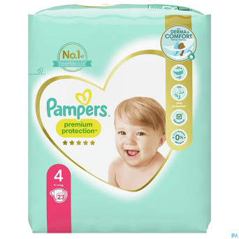 Pampers premium protection carry pack s4    23