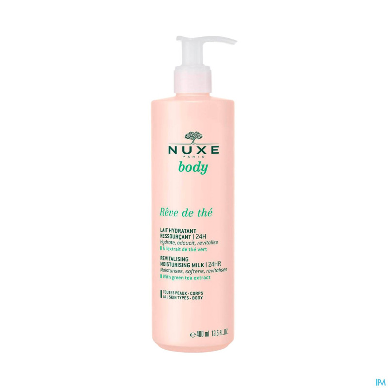 Nuxe reve de the lait hydra ressourc. 24h fl 400ml