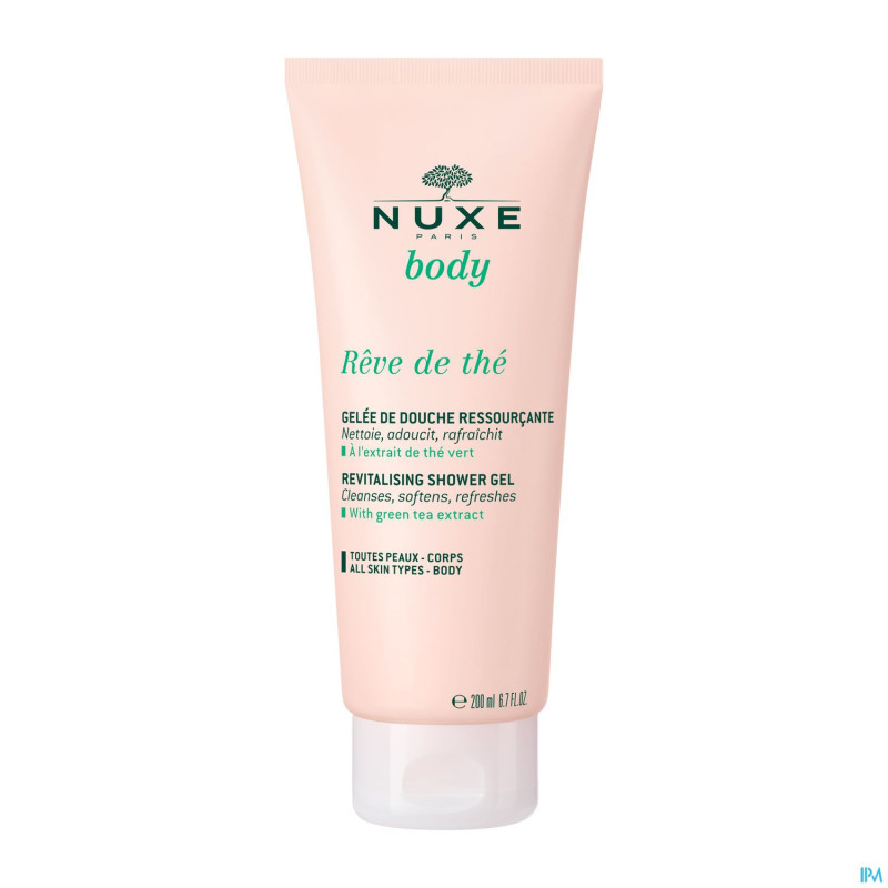 Nuxe reve de the gelee douche ressourcant tb 200ml