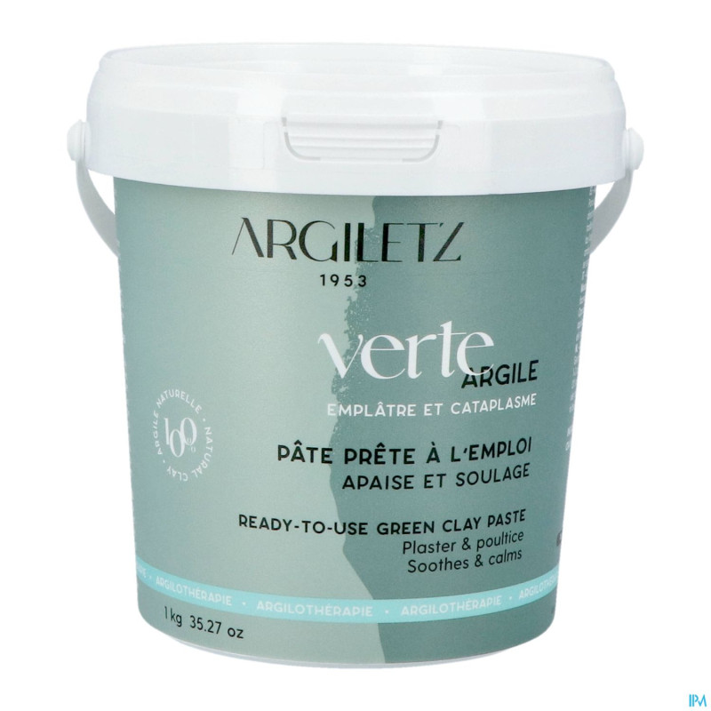 Argile verte pate    1kg