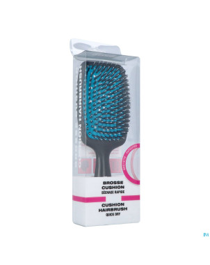Brosse rectangulaire cushion bleu s/boite asie