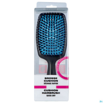 Brosse rectangulaire cushion bleu s/boite asie