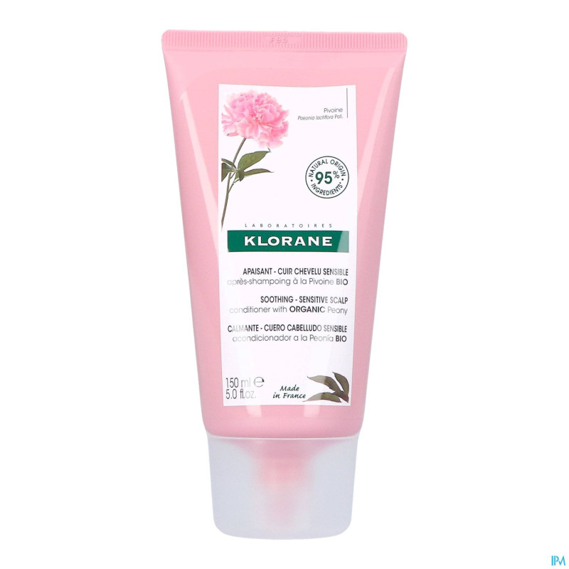 Klorane capil. ap/sh pivoine bio 150ml