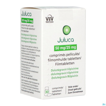 Juluca 50mg/25mg orifarm comp pell  30