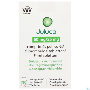 Juluca 50mg/25mg orifarm comp pell  30