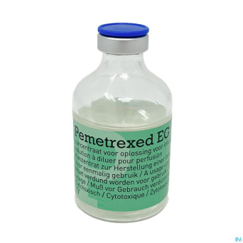 Pemetrexed sandoz 25mg/ml sol fl 1 1000mg/40ml