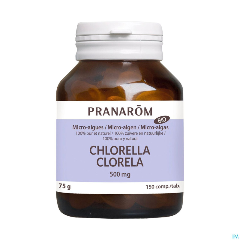 Pranarom microalgues chorella comp 150x500mg