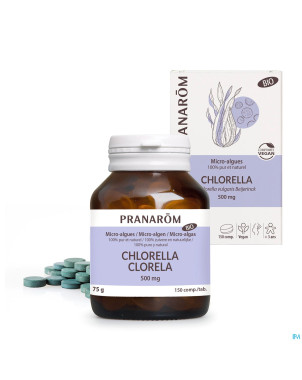 Pranarom microalgues chorella comp 150x500mg