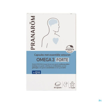 Pranarom omega 3 forte caps 60