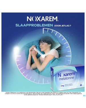 Noxarem melatonine  3mg comp  30