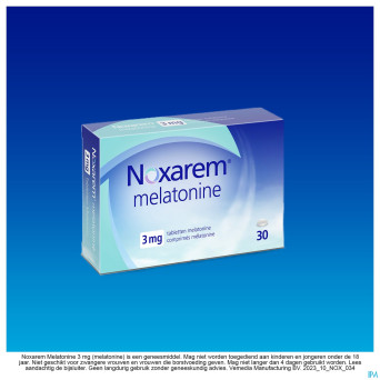 Noxarem melatonine  3mg comp  30