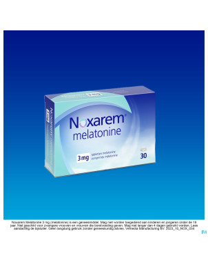 Noxarem melatonine  3mg comp  30