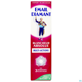 Email diamant dentifrice blancheur absolue    75ml