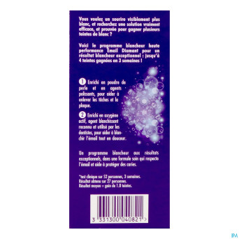 Email diamant dentifrice cure intens.blancheur75ml