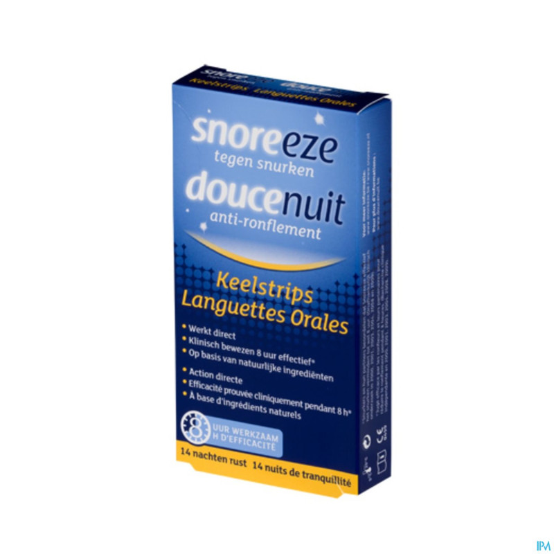Snoreeze doucenuit languettes orales    14