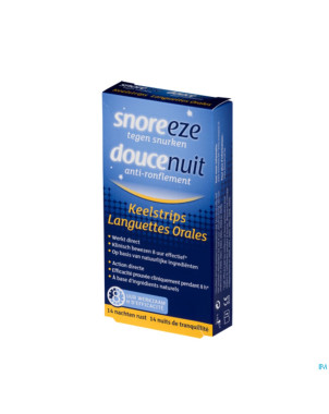Snoreeze doucenuit languettes orales    14