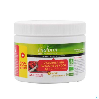 Fitoform veggie acerola 1000 bio comp 60