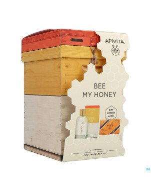 Apivita bee my honey 100ml+gift nat.soap honey125g