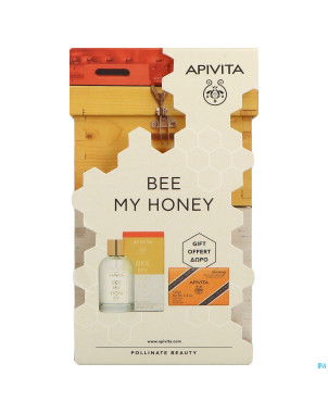 Apivita bee my honey 100ml+gift nat.soap honey125g